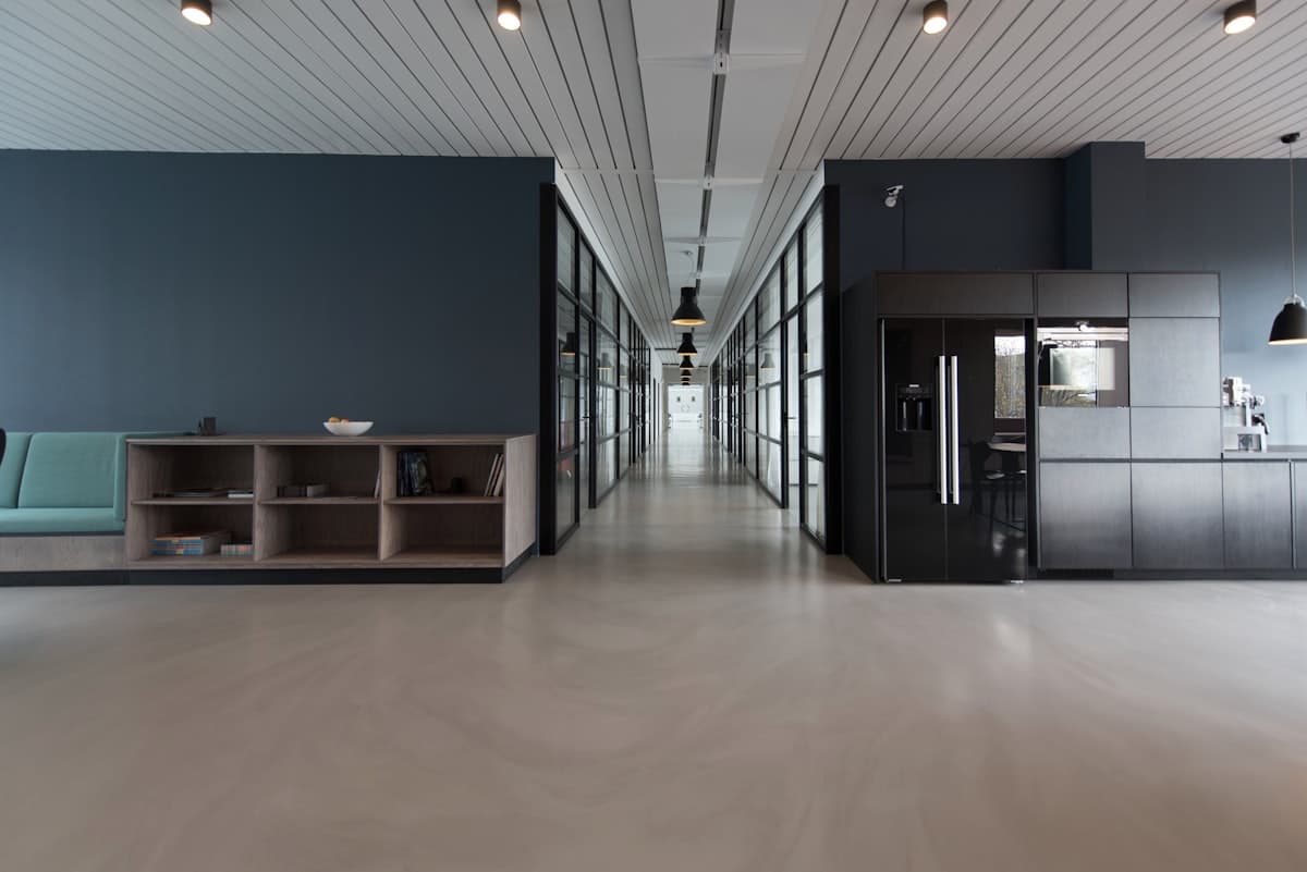 Modern workspace representing thoughtful brand building
